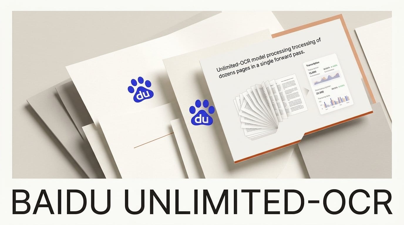 Baidu's Unlimited-OCR Parses Long Docs in One Pass