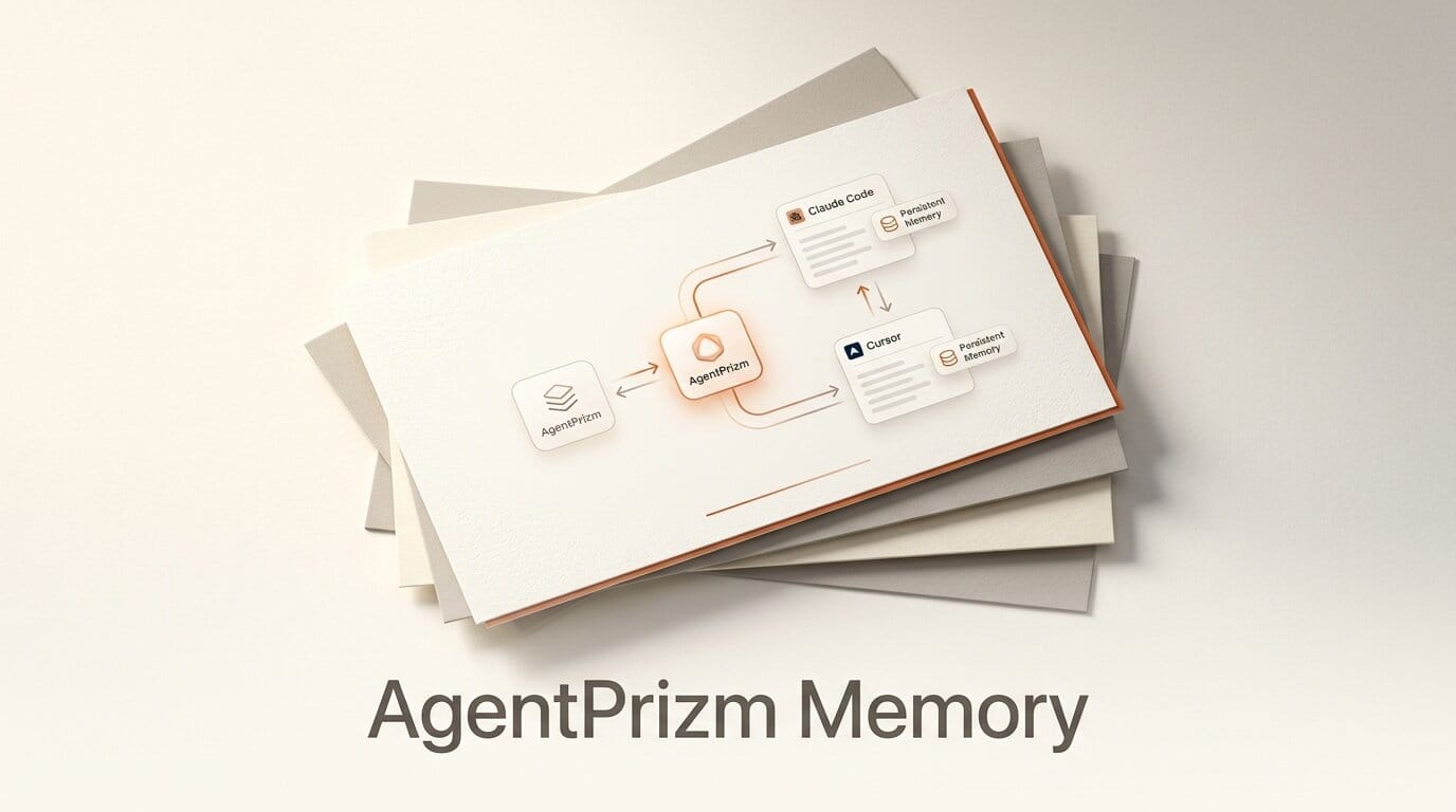 AgentPrizm Gives Claude Code, Cursor Persistent Memory