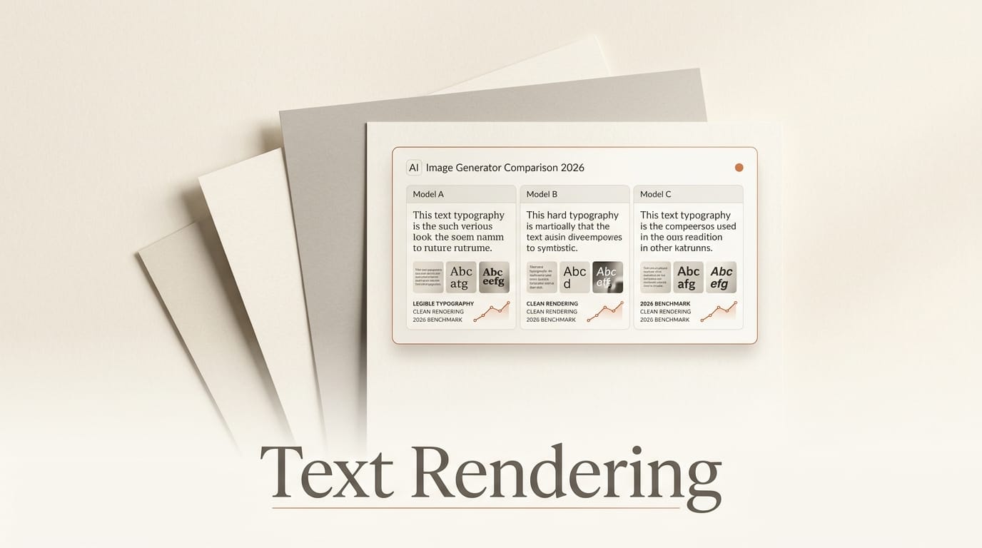 Best AI Image Generator for Text: 2026 Comparison