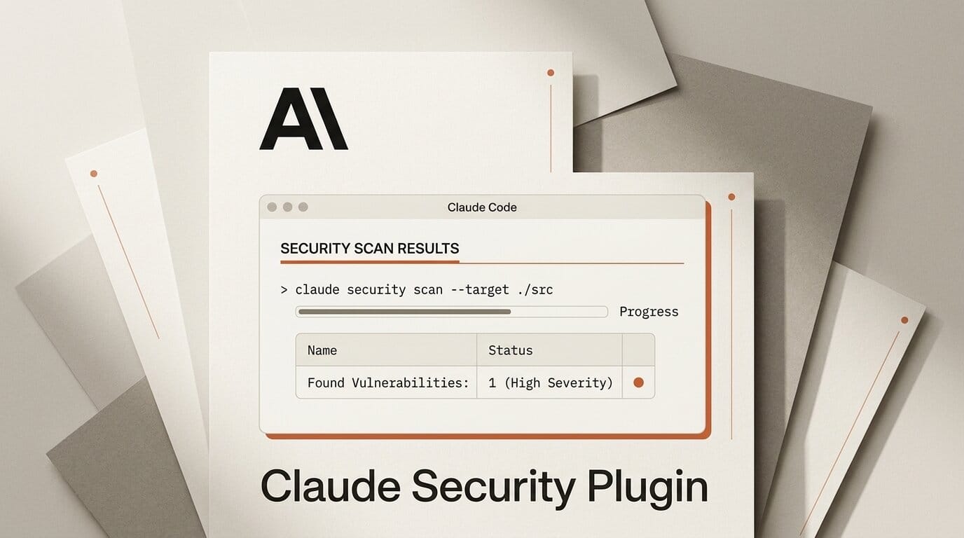 Claude Security Plugin Scans Code in Your Terminal