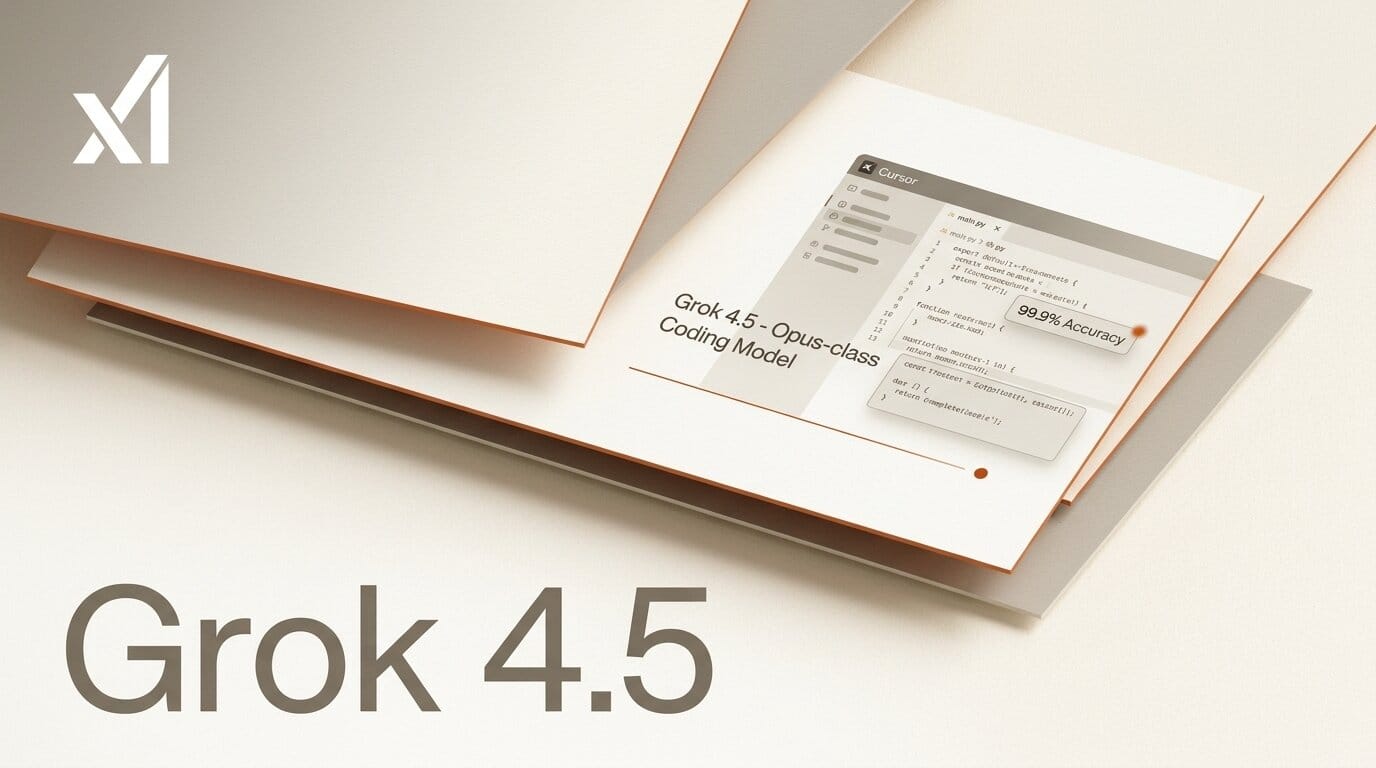 Grok 4.5: SpaceXAI's Opus-Class Coding Model in Cursor
