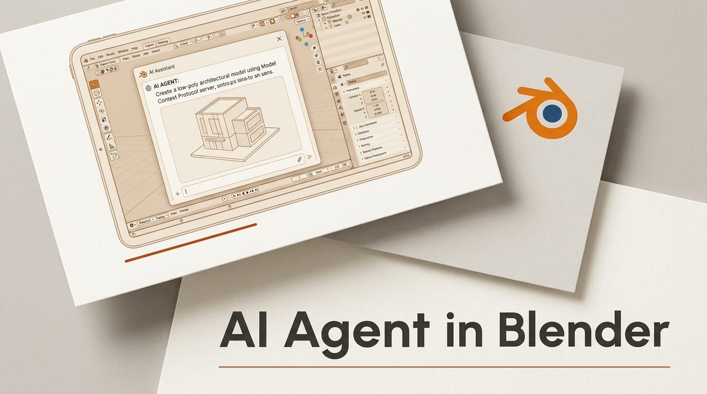 How to Control Blender With an AI Agent via MCP