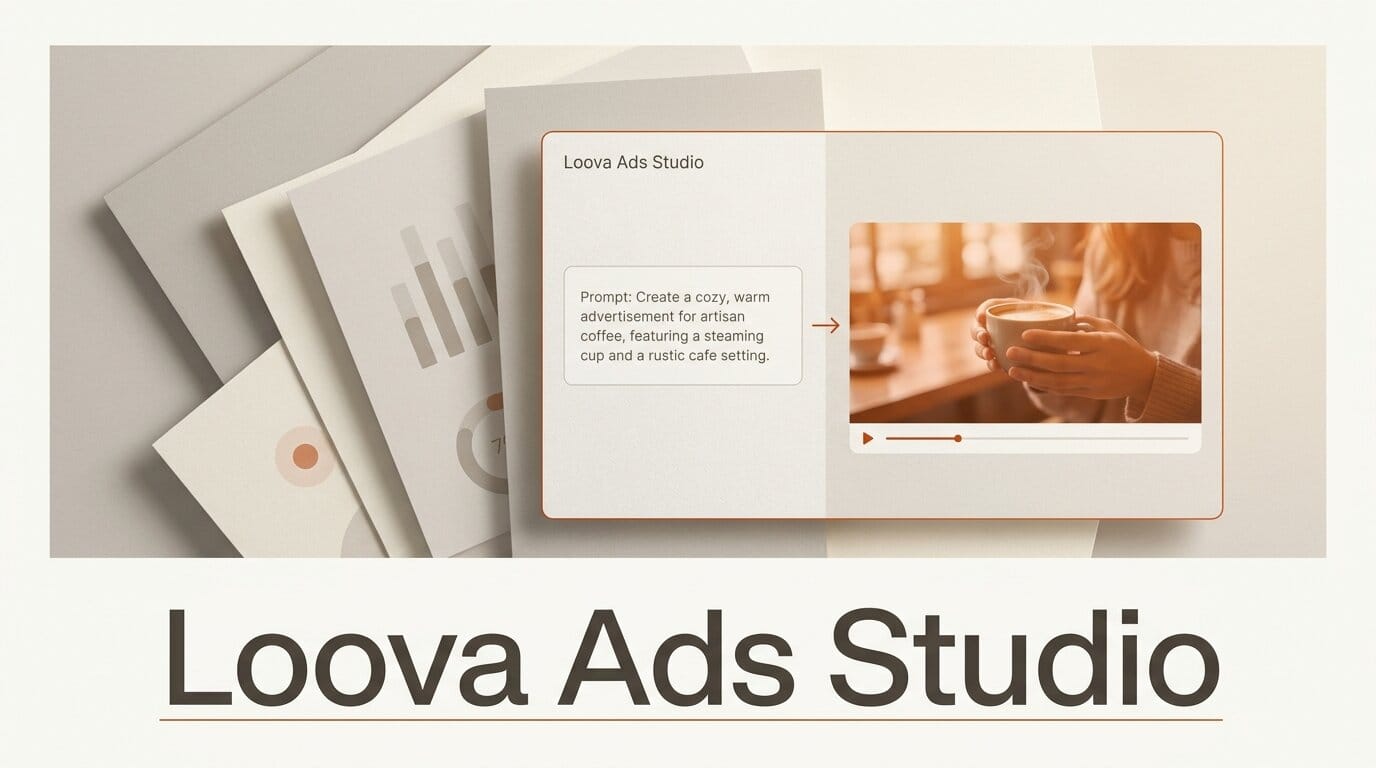 Loova Ads Studio Turns Prompts Into AI Video Ads