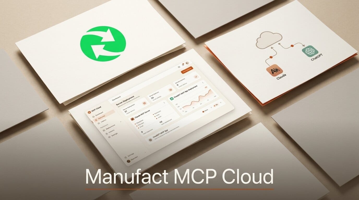 Manufact Launches MCP Cloud for Claude, ChatGPT Apps