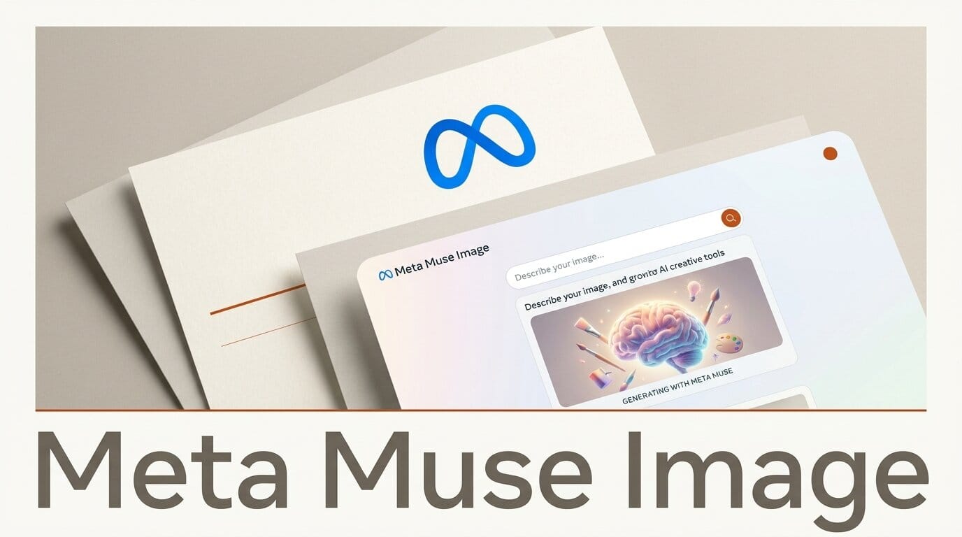 Meta Muse Image: First AI Image Model Ships Free