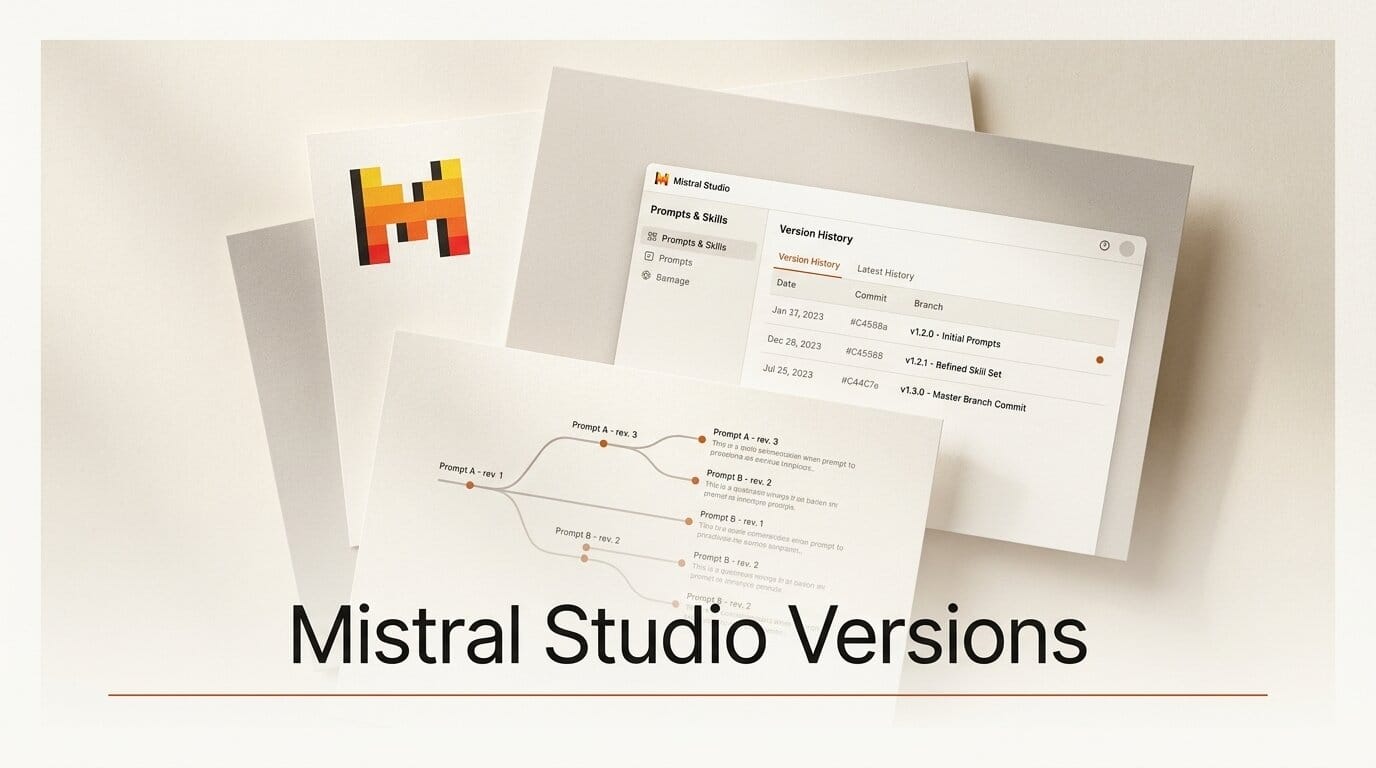 Mistral Studio Adds Version Control for Prompts