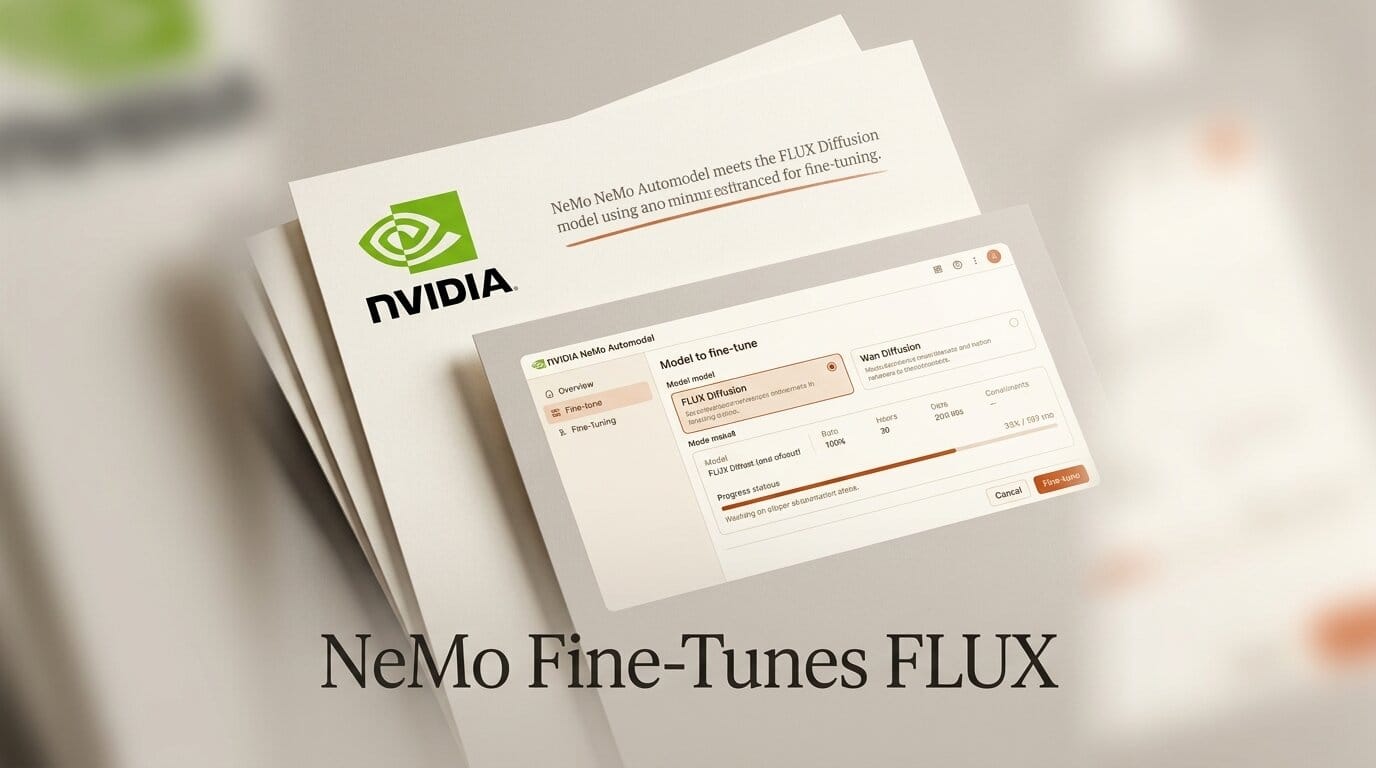 Fine-Tune FLUX and Wan Models With NeMo Automodel