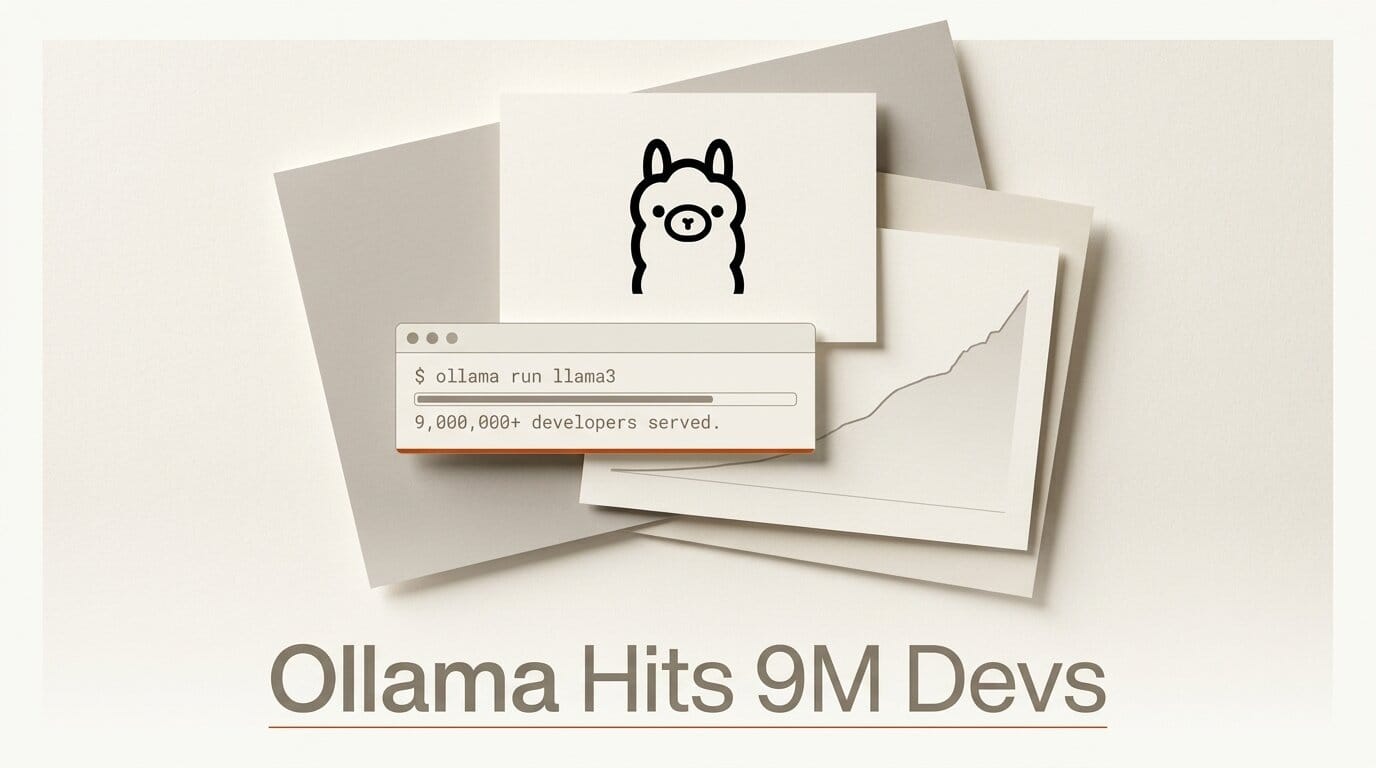 Ollama Hits 9M Devs: Your Local Open-Model Workflow