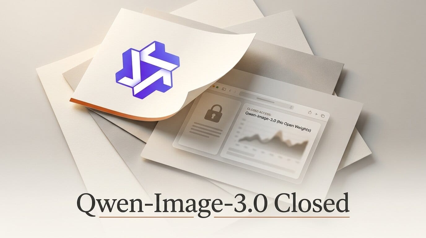 Qwen-Image-3.0 Ships Without Open Weights or Report
