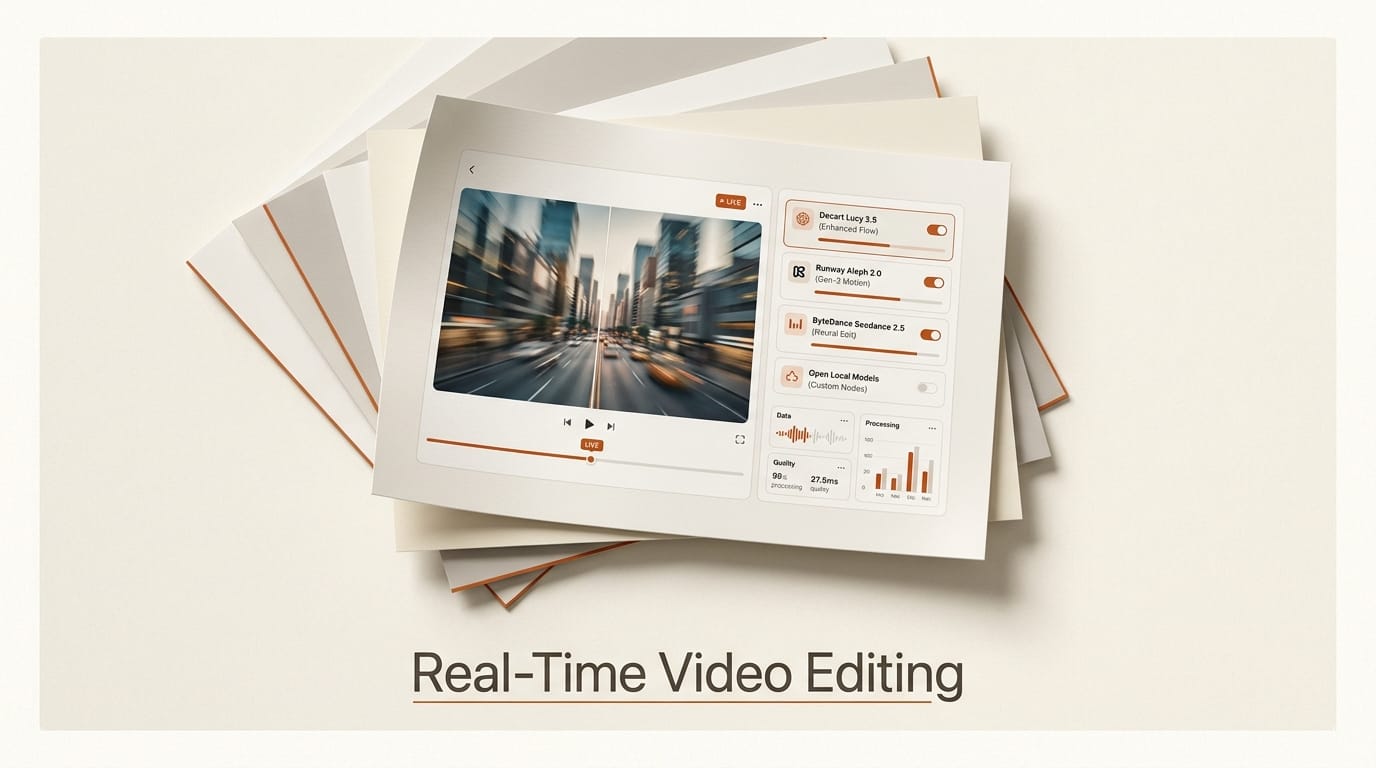 Real-Time AI Video Editing 2026: Lucy vs Aleph vs Local