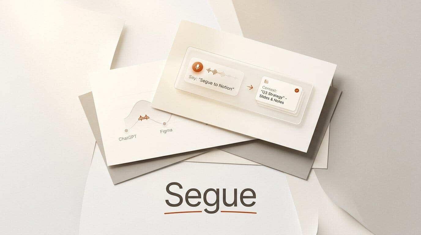 Segue: Share Context Between AI Tools by Handle