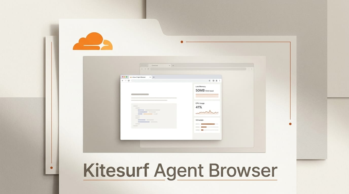 Kitesurf: Cloudflare's Agent-First Browser on Workers