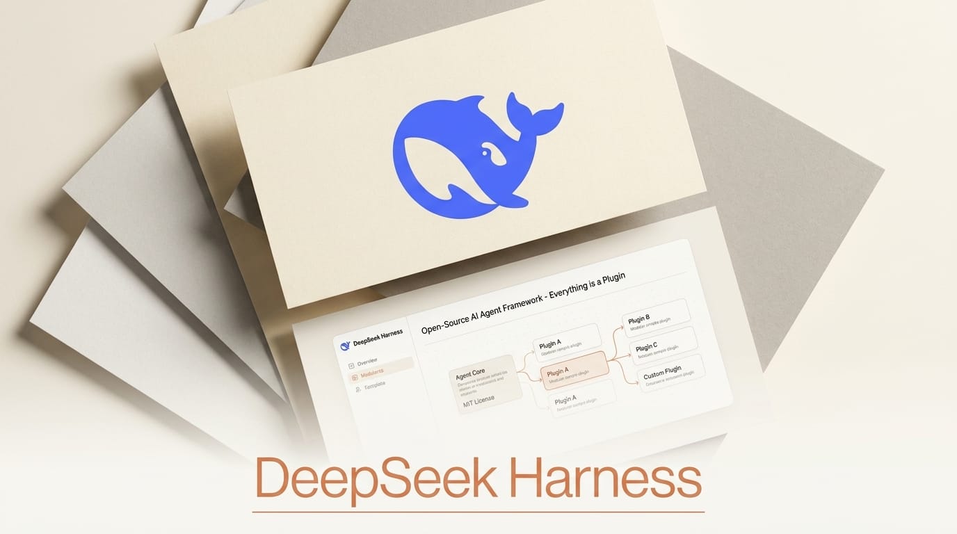 DeepSeek Harness: Open Agent Framework, Everything a Plugin