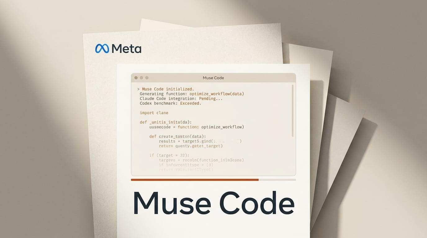 Meta Muse Code: AI Coding Agent vs Claude Code, Codex