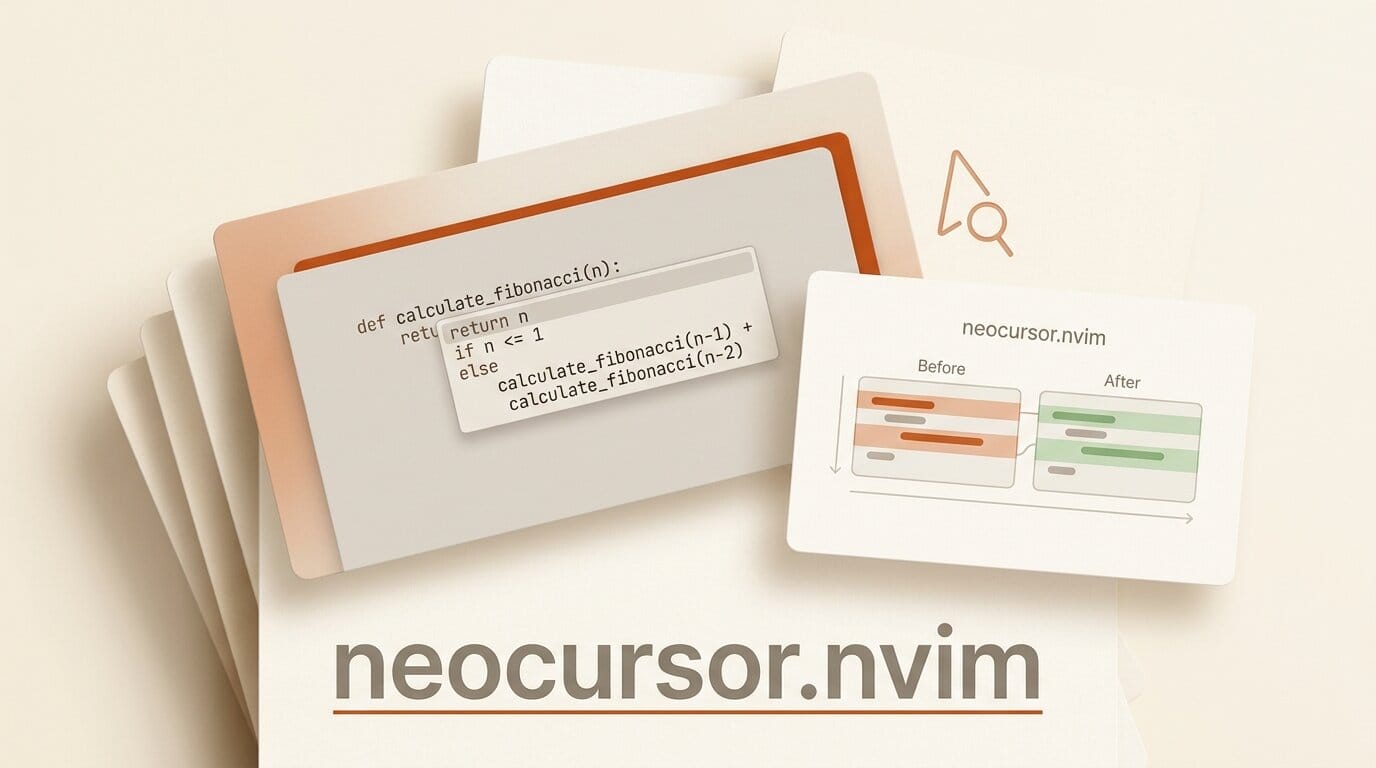 neocursor.nvim Brings Cursor Tab Autocomplete to Neovim