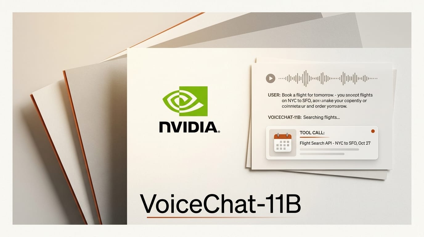 NVIDIA VoiceChat-11B: Open Full-Duplex Voice Model