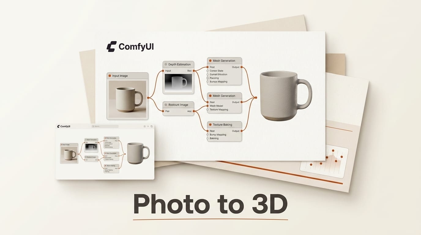 How to Turn a Photo Into a 3D Model in ComfyUI