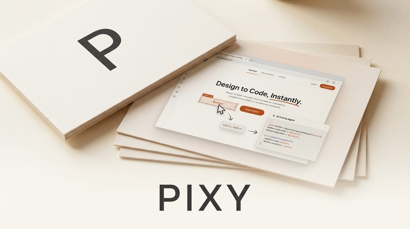 Pixy: A Visual Editor Layer for AI Coding Agents