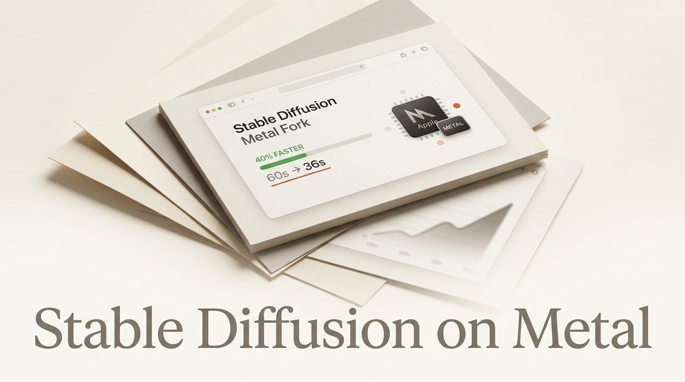 Run Stable Diffusion 40% Faster on Apple Silicon
