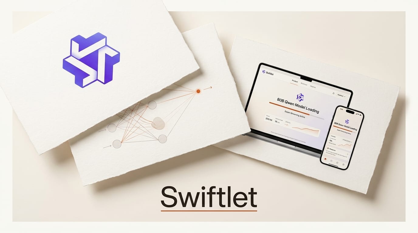 Swiftlet: Run an 80B Qwen Locally on a Mac or iPhone