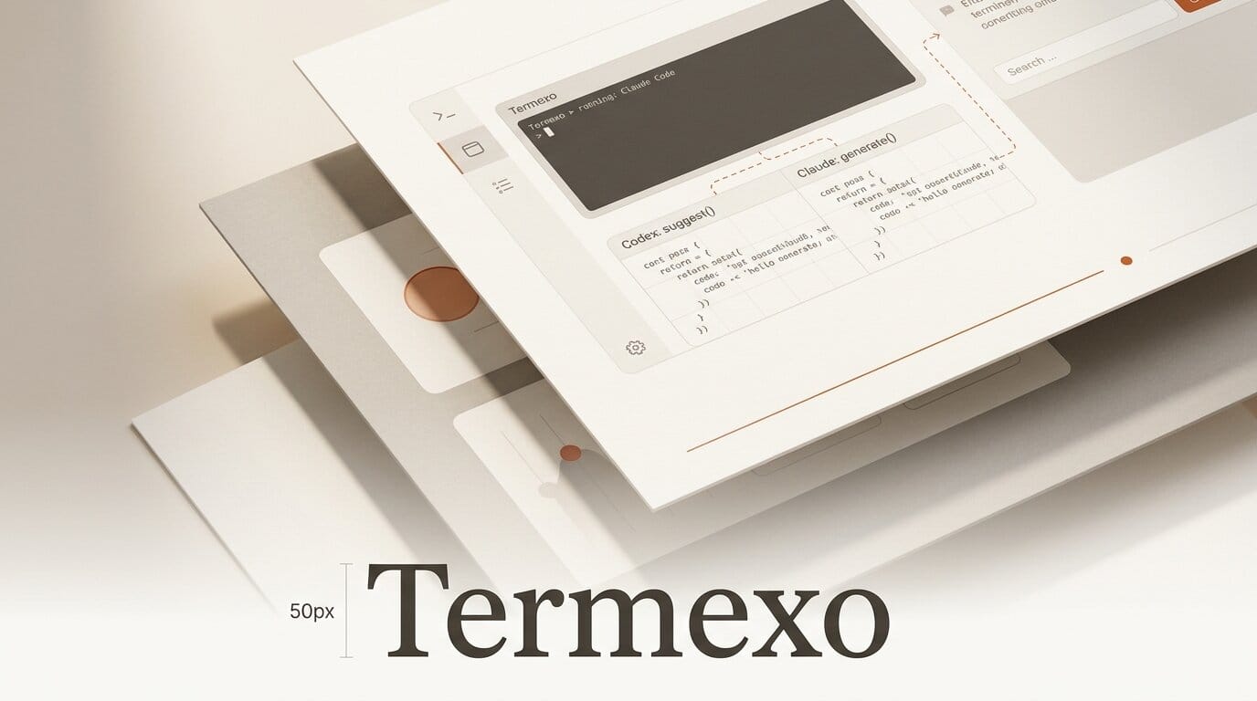 Termexo: One Windows Workbench for Claude Code, Codex