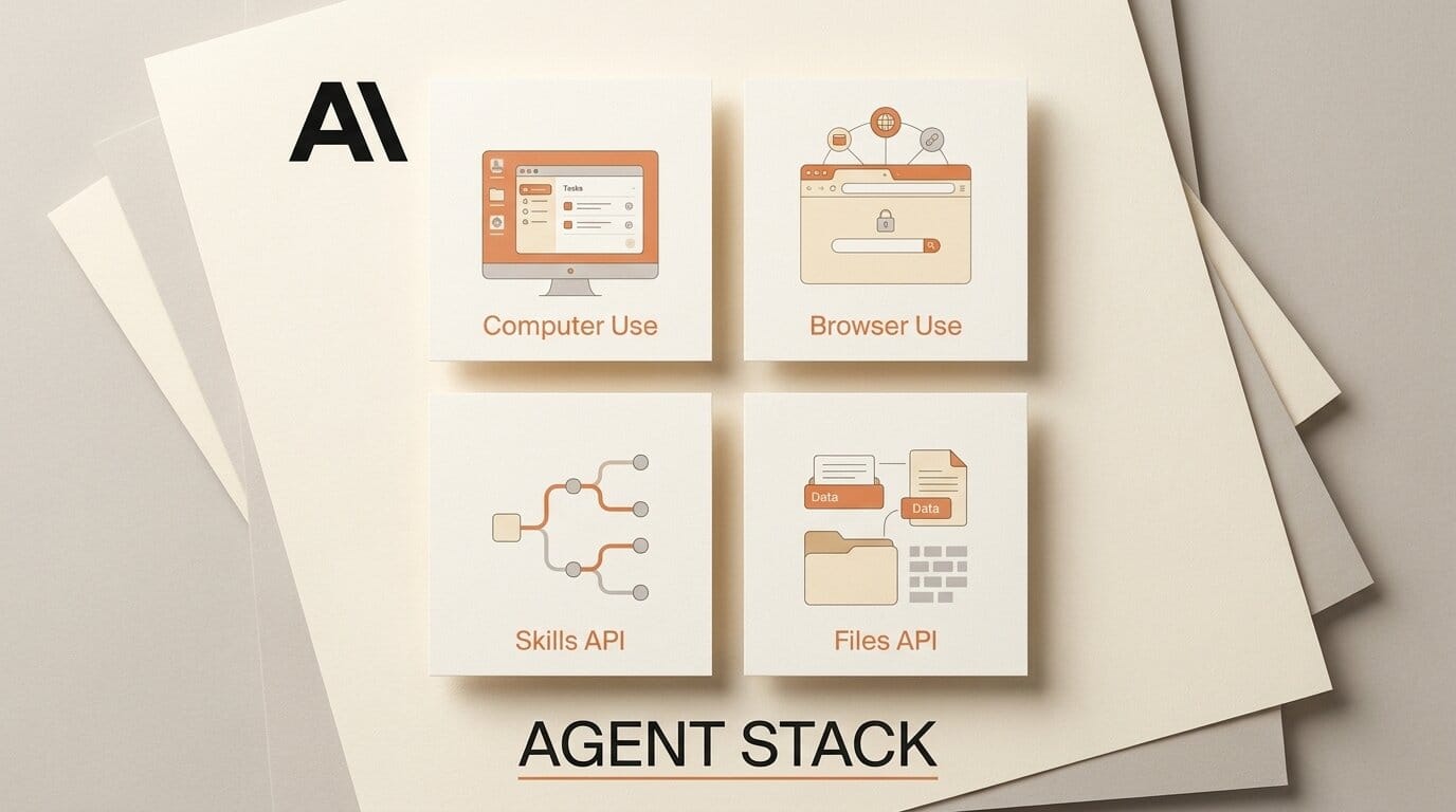 Claude's Agent Stack Goes GA: Browser, Skills, Files