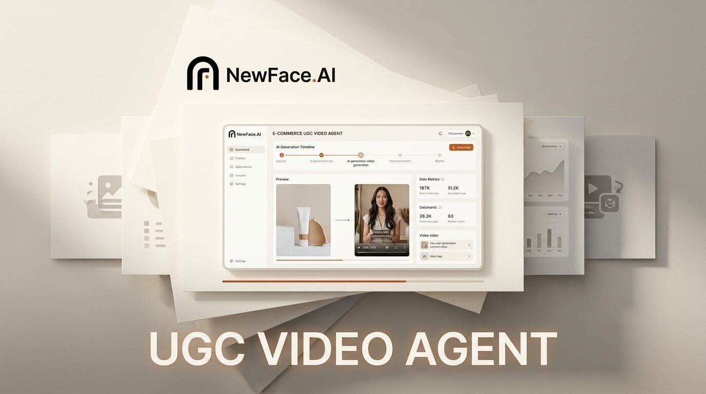 NewFace.AI Launches for E-Commerce and UGC Video
