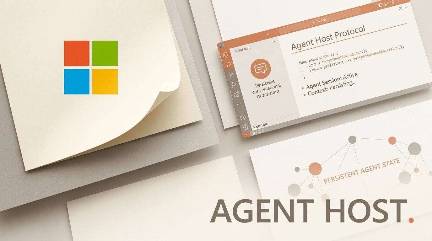 VS Code Agent Host: Persistent AI Coding Sessions