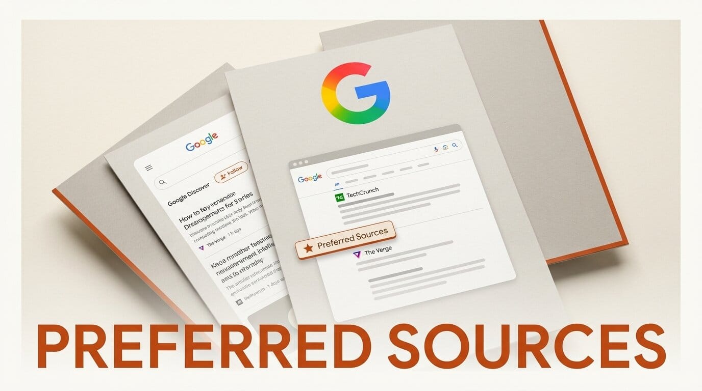 Google Preferred Sources Button Lands for Publishers