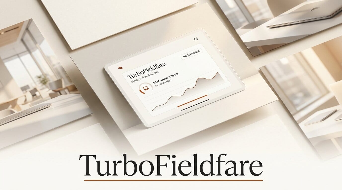 Run Gemma 4 26B on a Mac in 2GB RAM: TurboFieldfare