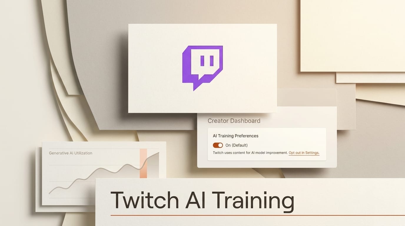 Twitch Trains Amazon's AI on Your Streams by Default