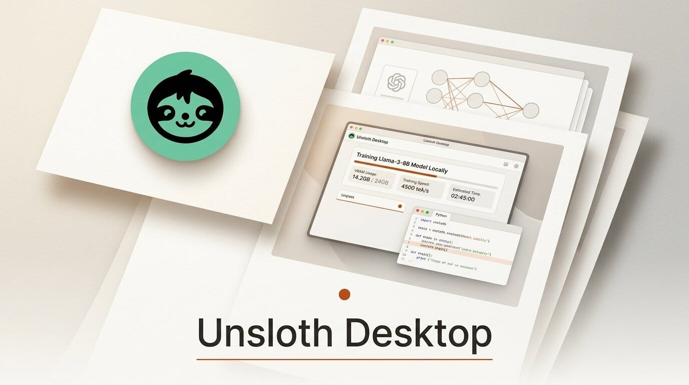Unsloth Desktop: Train and Run AI Models Locally