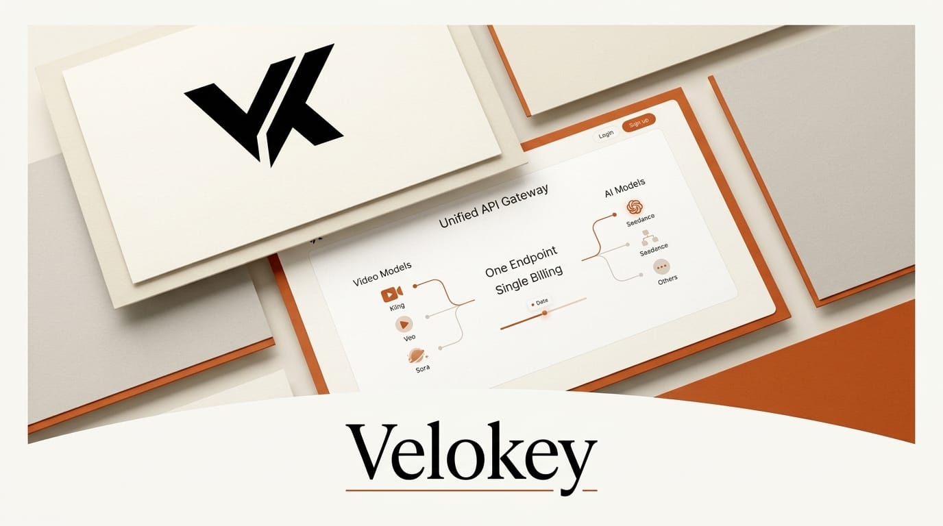 Velokey: One API for Kling, Veo, Sora, and Seedance