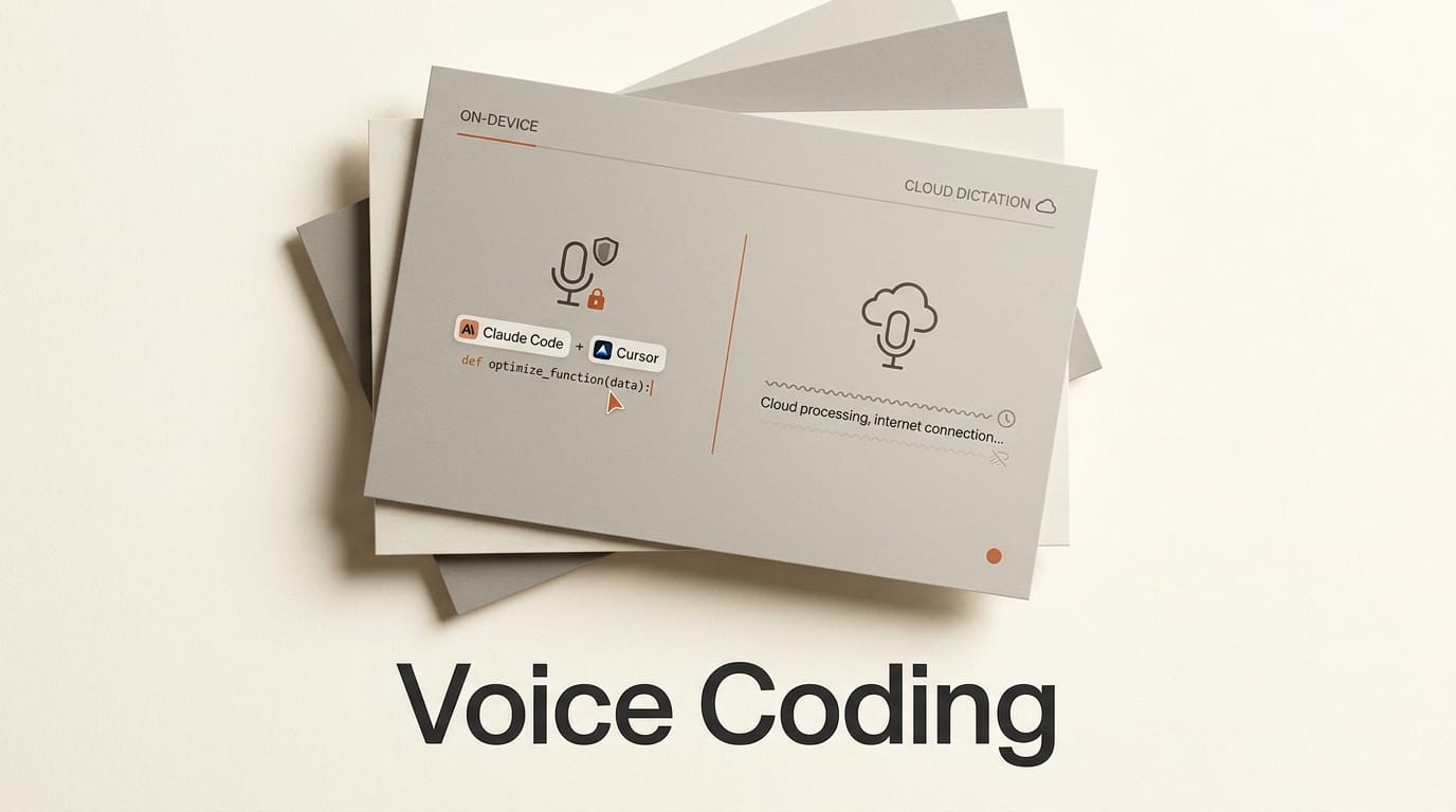 Voice Coding Tools 2026: On-Device vs Cloud Compared
