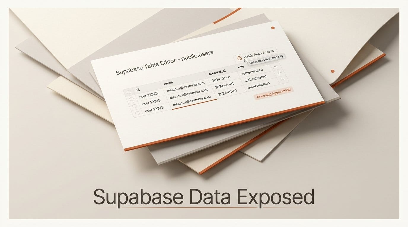 Supabase Exposure: How to Check Your Vibe-Coded App