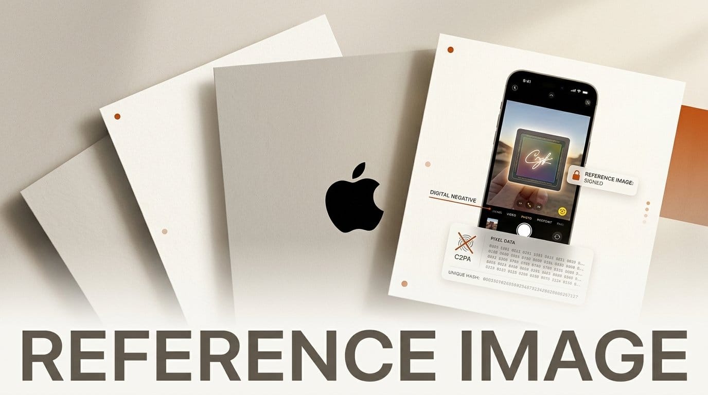 Apple Reference Image: Photo Proof Without C2PA