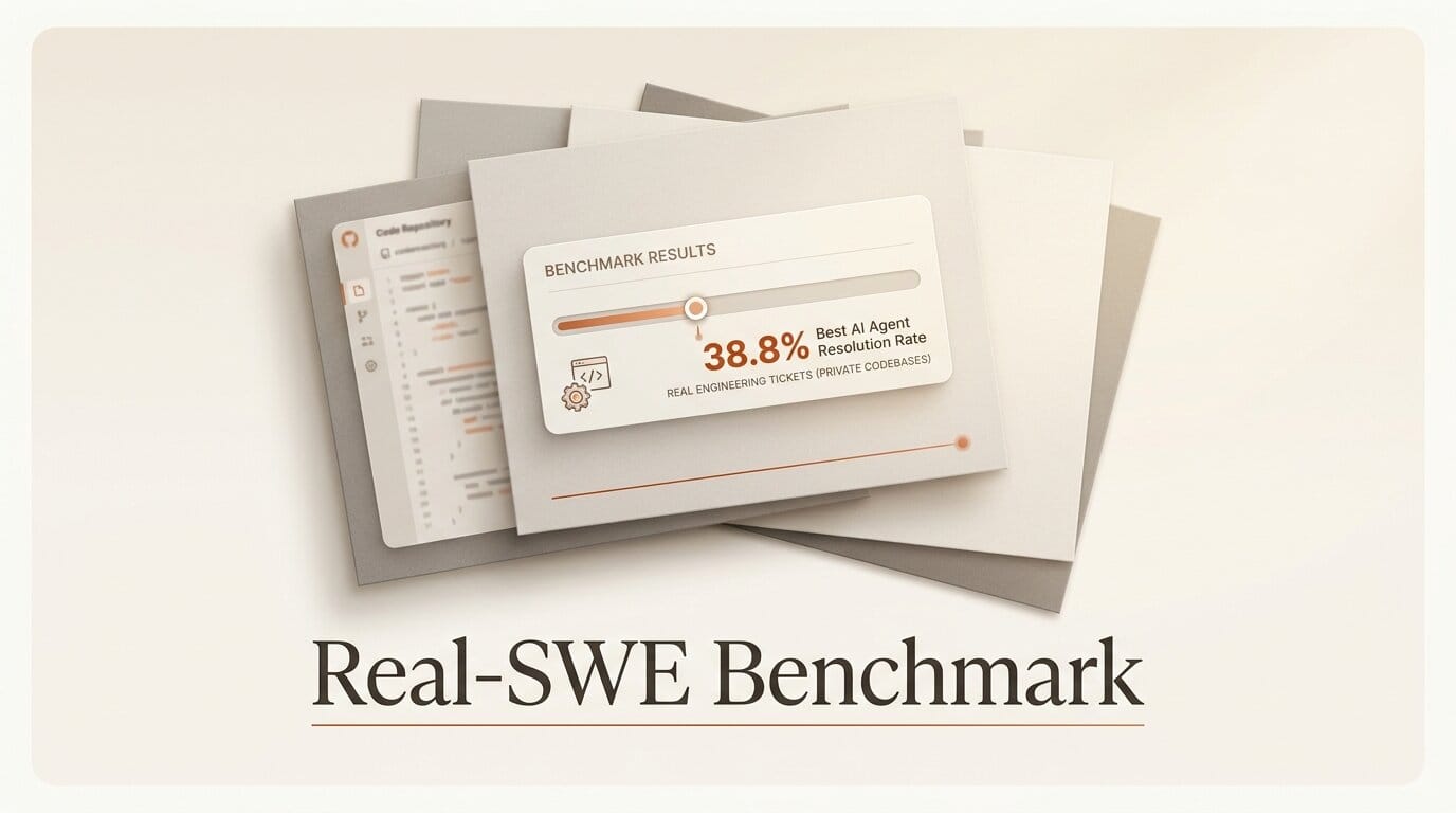 Real-SWE: Coding Agents Score 38.8% on Private Code