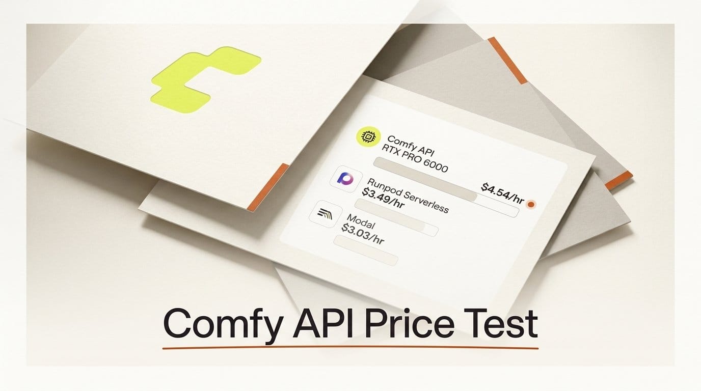 Comfy API vs Runpod and Modal: The 1.30x GPU Markup