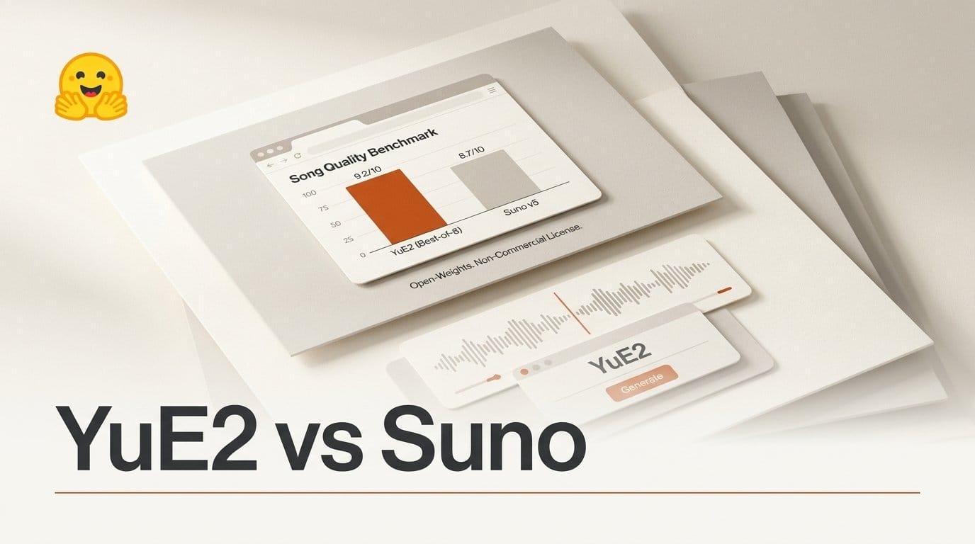 YuE2 vs Suno v5: What the Benchmarks Actually Say