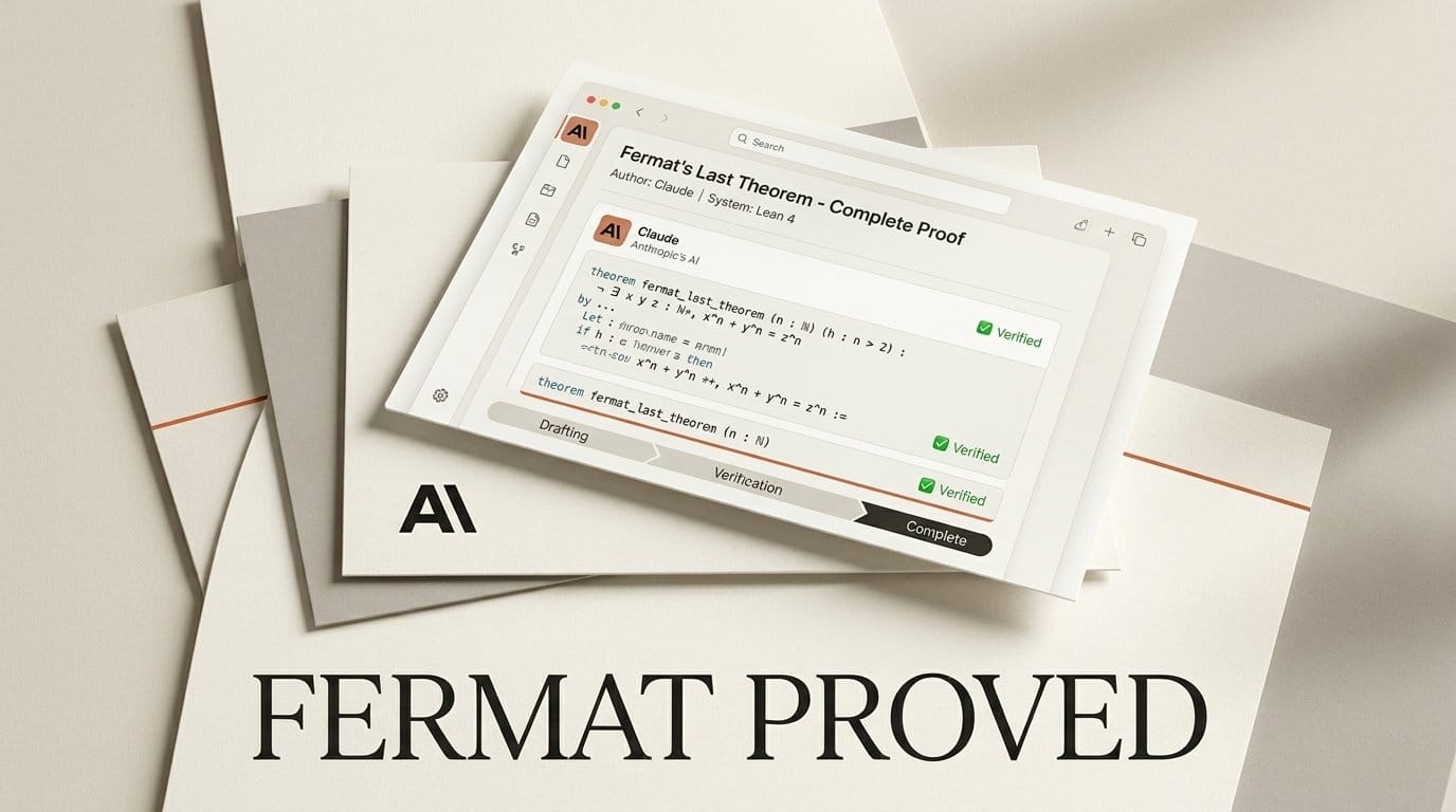 Claude Formalizes Fermat's Last Theorem in Lean