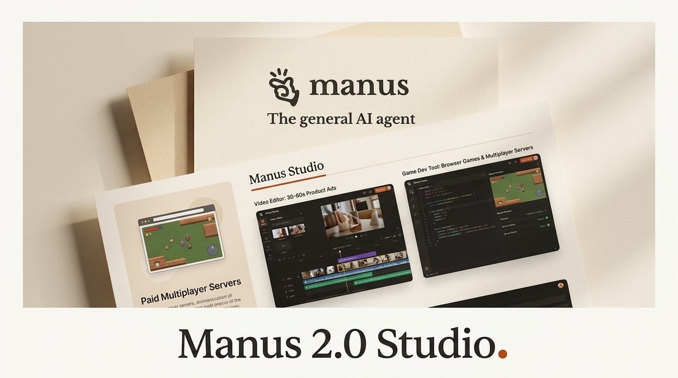 Manus 2.0 Video Editor and Game Dev: What the Docs Omit