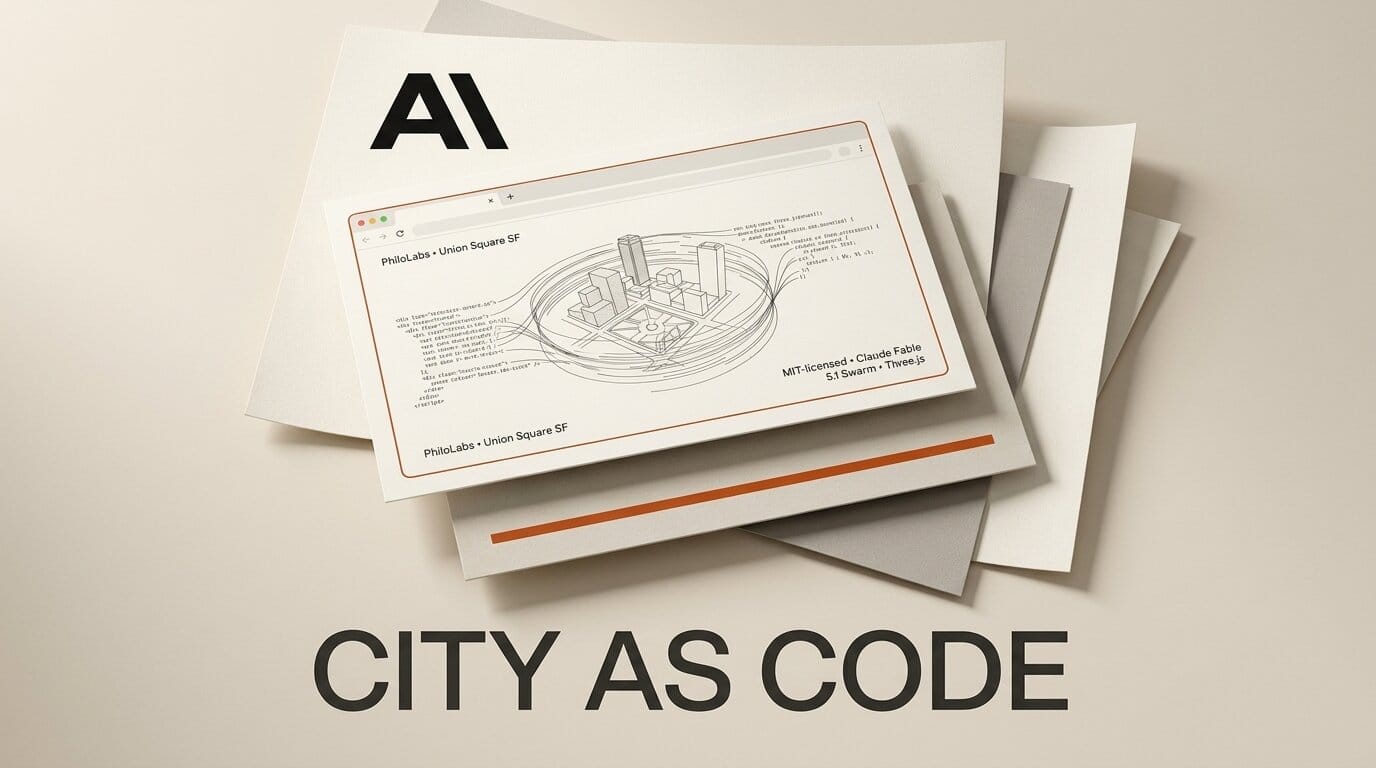 Claude Fable 5.1 Builds a Browser 3D City as Code