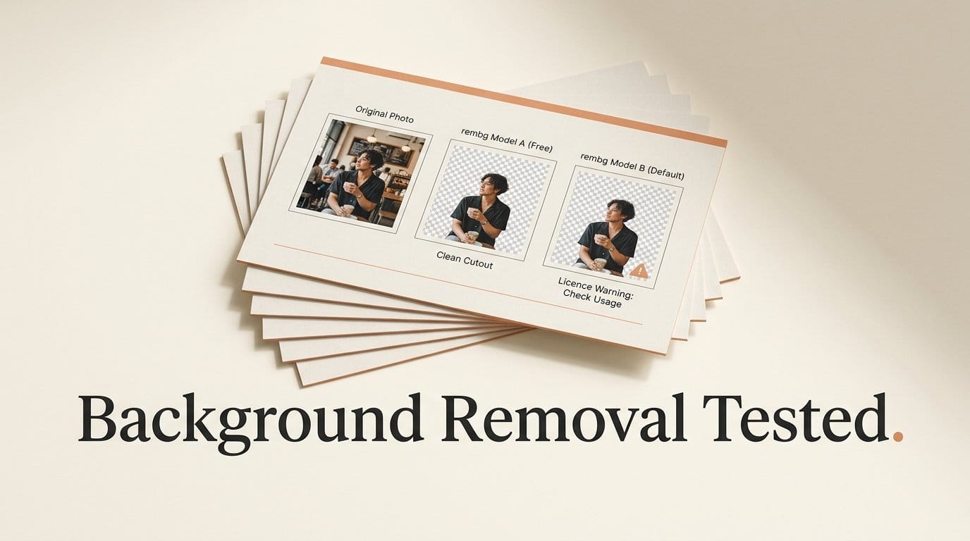 rembg Background Removal: The Default Is Non-Commercial