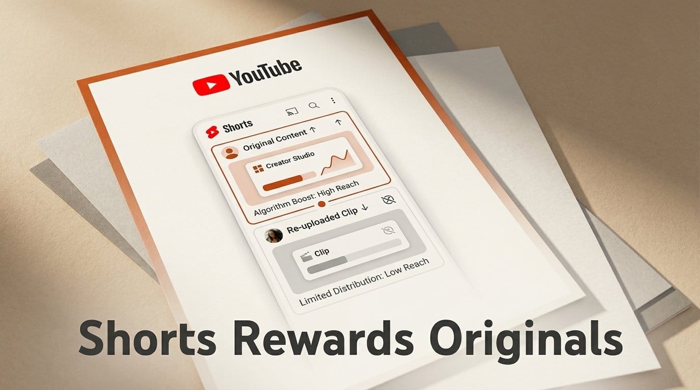 YouTube Shorts Original Content Rule: What Still Gets Reach