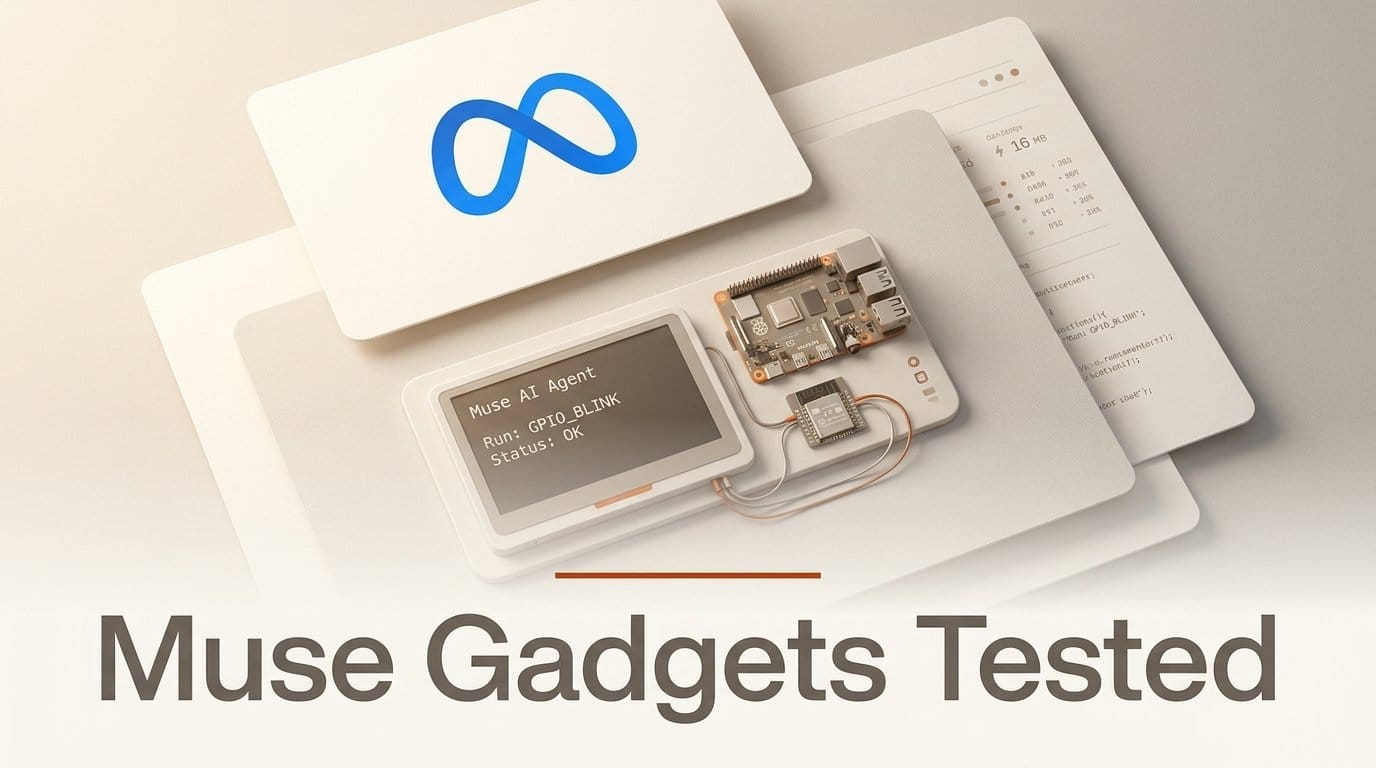 Meta Muse Gadgets Tested: Your Pi Gets an Agent Shell