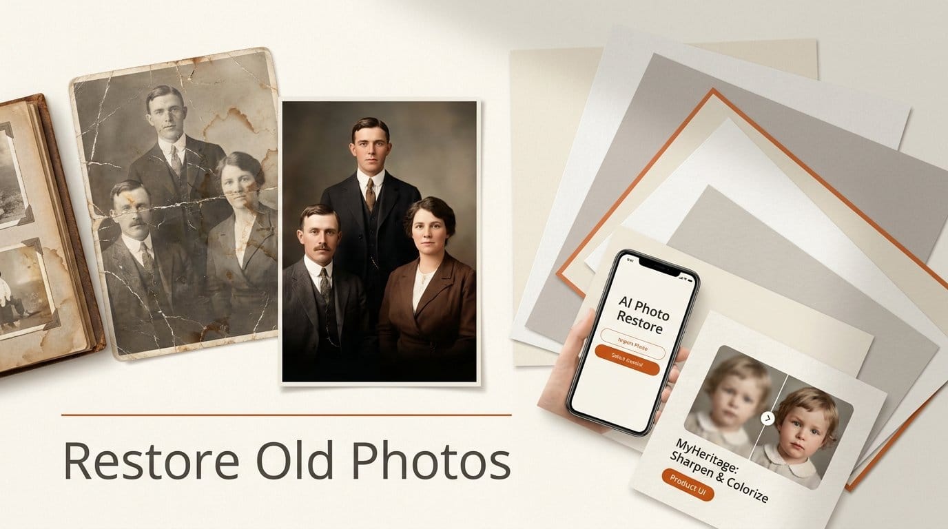 How to Restore Old Photos With AI (2026)