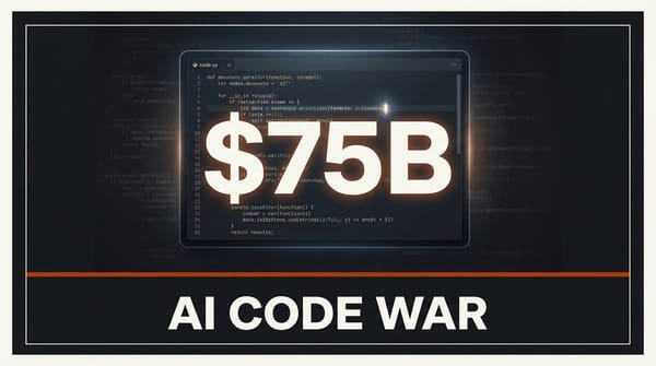 The $75B AI Coding War Reshaping Software