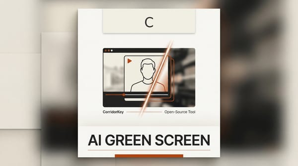 CorridorKey Ships Open-Source AI Green Screen Tool