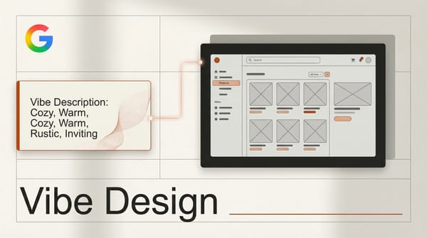 Google Stitch Brings Vibe Design to UI Creation