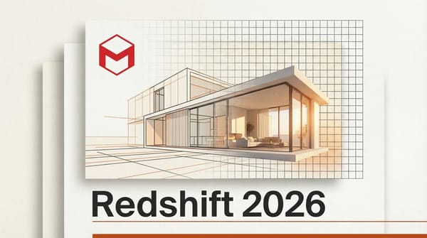 Maxon Redshift 2026.4 Adds Real-Time Archviz